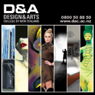 Design and Arts College of New Zealand logo